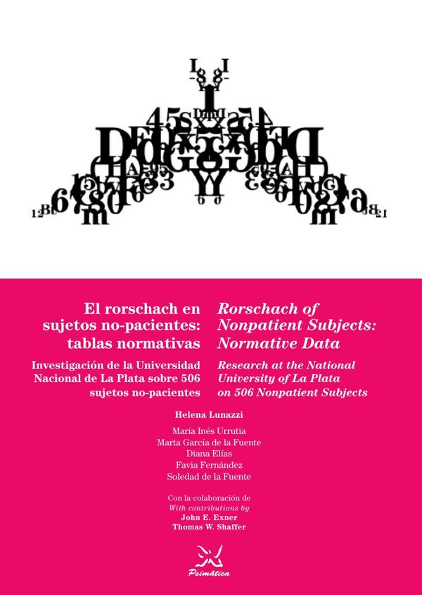 26053_IMAGEN_TAPA_G_002 El Rorschach en sujetos no pacientes/ Rorschach of Nonpatiente Subjects: Tablas normativas/Normative Data - Imagen 1